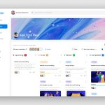 دانلود رابط کاربری Task Manager Dashboard UI Kit