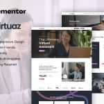 دانلود قالب خدمات دستیار مجازی وردپرس Virtuaz
