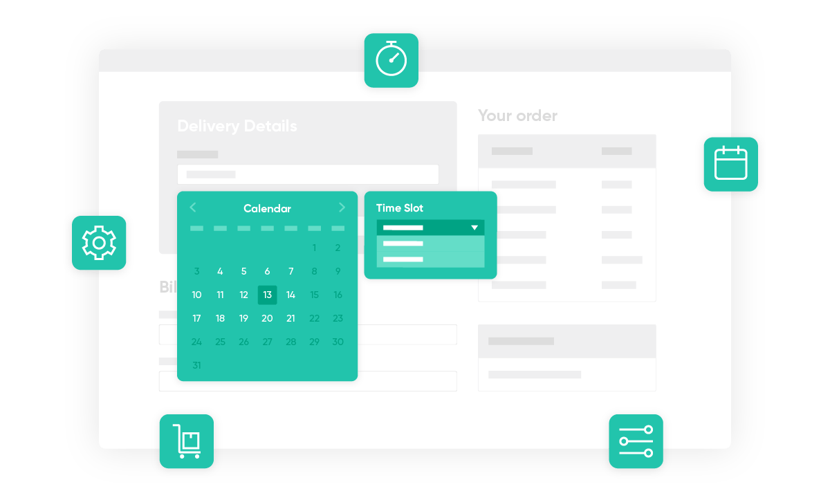 دانلود افزونه وردپرس WooCommerce Delivery Slots