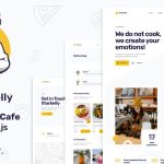 دانلود قالب ری اکت رستوران و کافه Starbelly