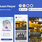 رابط کاربری Soundbox - Podcast Player Mobile App