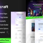 دانلود قالب وردپرس خدمات هوش مصنوعی AIcraft