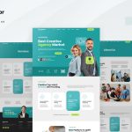 دانلود قالب پزشکی المنتور وردپرس MindWell دانلود قالب شرکتی و خلاقانه المنتور Agentor