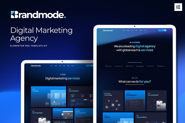دانلود قالب وردپرس دیجیتال مارکتینگ Brandmode