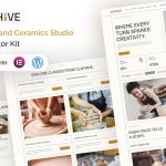 دانلود قالب وردپرس سفالگری ClayHive