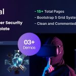 دانلود قالب Next js خدمات امنیت سایبری Cybal