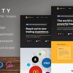 دانلود قالب سایت فارکس Equity