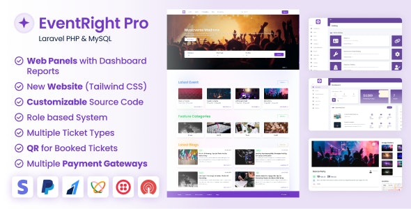 دانلود اسکریپت EventRight Pro