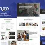 دانلود قالب کلاس آموزش زبان وردپرس Inlingo