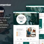 دانلود قالب پزشکی المنتور وردپرس MindWell