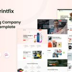 دانلود قالب HTML5 خدمات چاپ Printfix