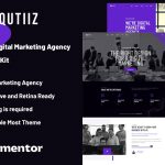 دانلود قالب بازاریابی و دیجیتال مارکتینگ المنتور Qutiiz