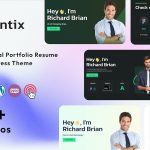 دانلود قالب وردپرس نمونه کار Ventix