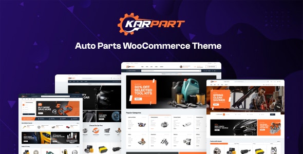 دانلود قالب فروشگاه لوازم و قطعات خودرو وردپرس Karpart