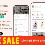دانلود سورس اپلیکیشن فلاتر iOS و اندروید MightyFitness