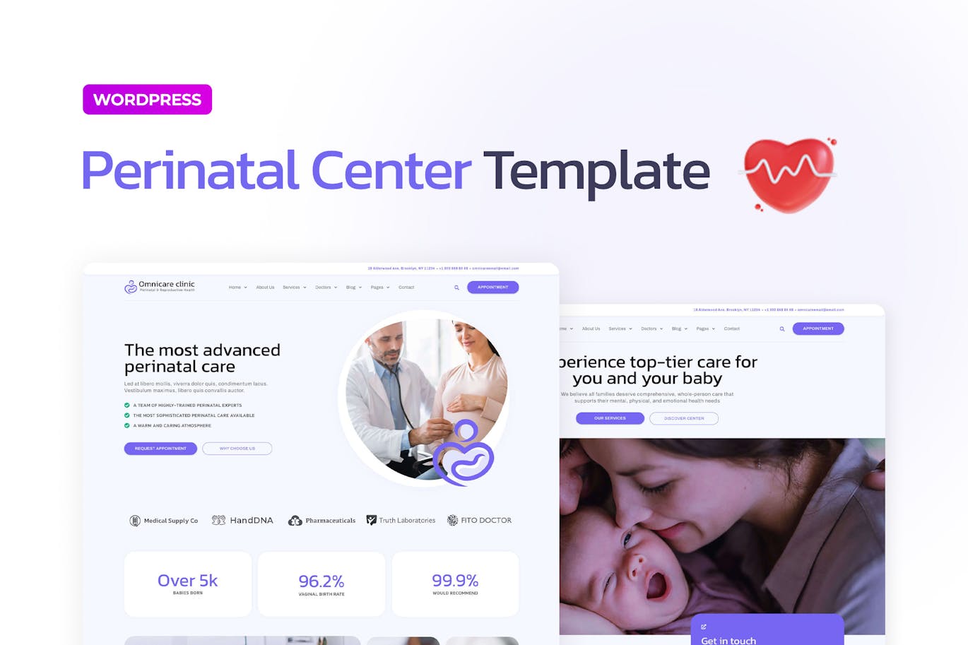 دانلود قالب المنتور وردپرس Omnicare