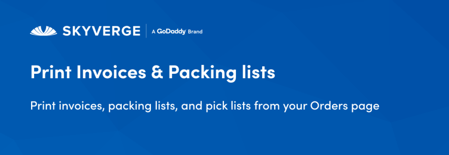افزونه ووکامرس WooCommerce Print Invoices and Packing Lists