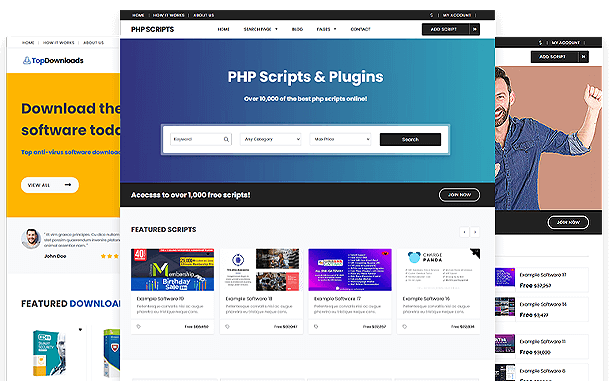 دانلود قالب وردپرس PremiumPress Downloads Theme