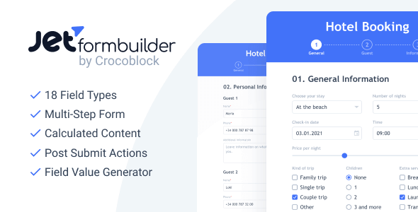 دانلود افزونه وردپرس JetFormBuilder Pro