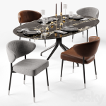 دانلود فایل سه بعدی Set for Baby Girls دانلود فایل سه بعدی Minotti Mills and Claydon table