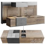 فایل سه بعدی AVE Toncelli Essence Kitchen & Miele