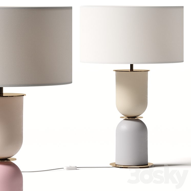 Aromas دانلود فایل سه بعدی Aromas del Campo Copo Table Lamp