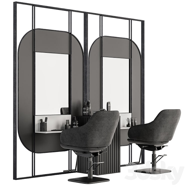 دانلود فایل سه بعدی Beauty Salon Barber Shop