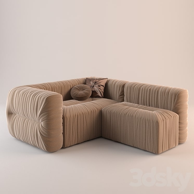 Bonaldo Nuvola sofa-min دانلود فایل سه بعدی Bonaldo Nuvola sofa