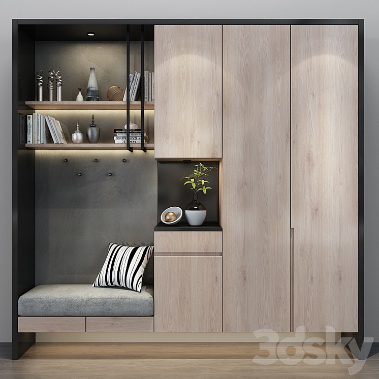 Composition in the hallway_203-min دانلود فایل سه بعدی Composition in the hallway