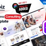 دانلود قالب راست چین مشاوره کسب و کار Finbiz