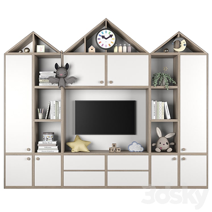 دانلود فایل سه بعدی Furniture composition for children