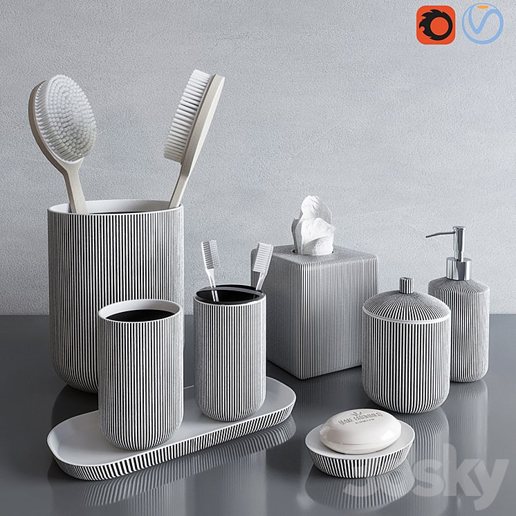 Kassatex Rivington Accessory Kit-min دانلود فایل سه بعدی Kassatex Rivington Accessory Kit