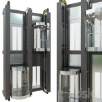 دانلود فایل سه بعدی AMBER SUSPENSION SET دانلود فایل سه بعدی Panoramic elevator