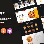 دانلود قالب فروشگاهی رستوران و فست فود شاپیفای Pizzon