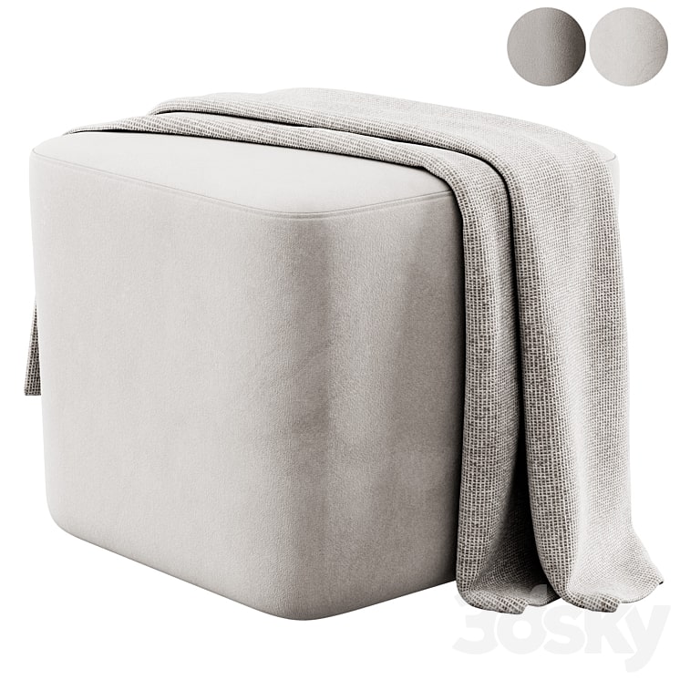 دانلود فایل سه بعدی Pouffe Puzzle by Luxy