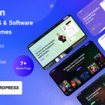 قالب صفحه فرود وردپرس Saasten + نسخه HTML