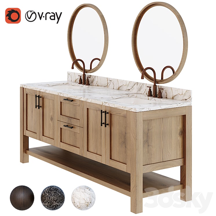 Toilet cabinet-min دانلود فایل سه بعدی Toilet cabinet