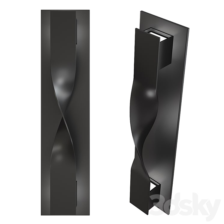 دانلود فایل سه بعدی Twist indoor outdoor led sconce
