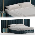 دانلود فایل سه بعدی visionnaire leonardo bed