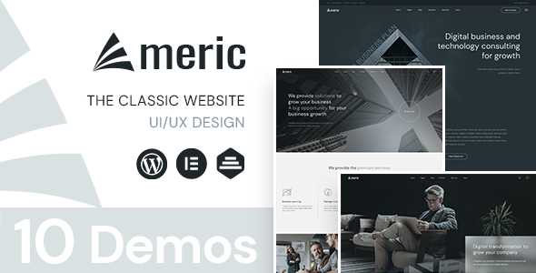 دانلود Americ - Corporate Business WordPress Theme