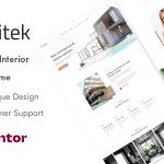 دانلود قالب پزشکی چند منظوره وردپرس MediCure Arkitek - Architecture & Interior WordPress Theme