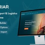 دانلود قالب وردپرس Ceris – پوسته وبلاگ و مجله خبری وردپرس Carriar - Transport & Logistic WordPress Theme