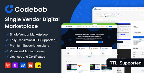 اسکریپت راست چین مشابه انواتو و تم فارست Codebob