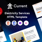 Consoel – Consulting Business WordPress Theme دانلود قالب سایت خدمات برقکاری Current