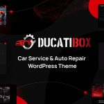 قالب محتوای بصری وردپرس GutenDraw قالب تعمیرگاه و خدمات فنی خودرو وردپرس Ducatibox