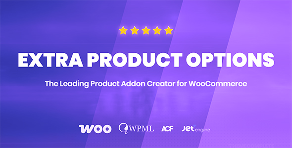 دانلود افزونه ووکامرس Extra Product Options & Add-Ons
