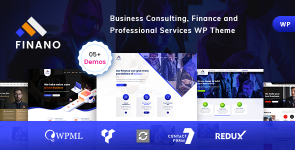 دانلود قالب وردپرس Finano - Finance WordPress