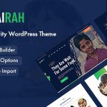 دانلود قالب موسسه خیریه وردپرس Khairah