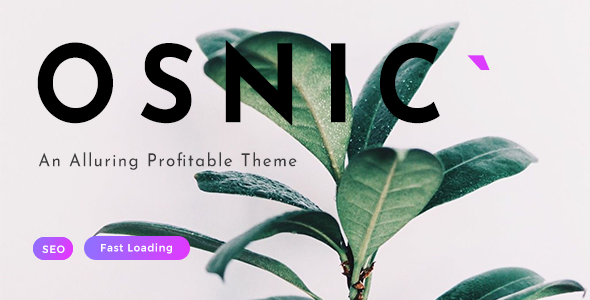 دانلود قالب وردپرس Osnic - Adsense WordPress Theme