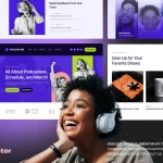 دانلود قالب المنتور وردپرس برند باز BrandBuzz Podcastore Podcast Merch Store Elementor Kit